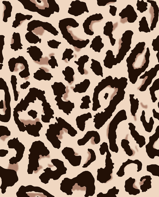 Cheetah Pattern Chiffon Fabric