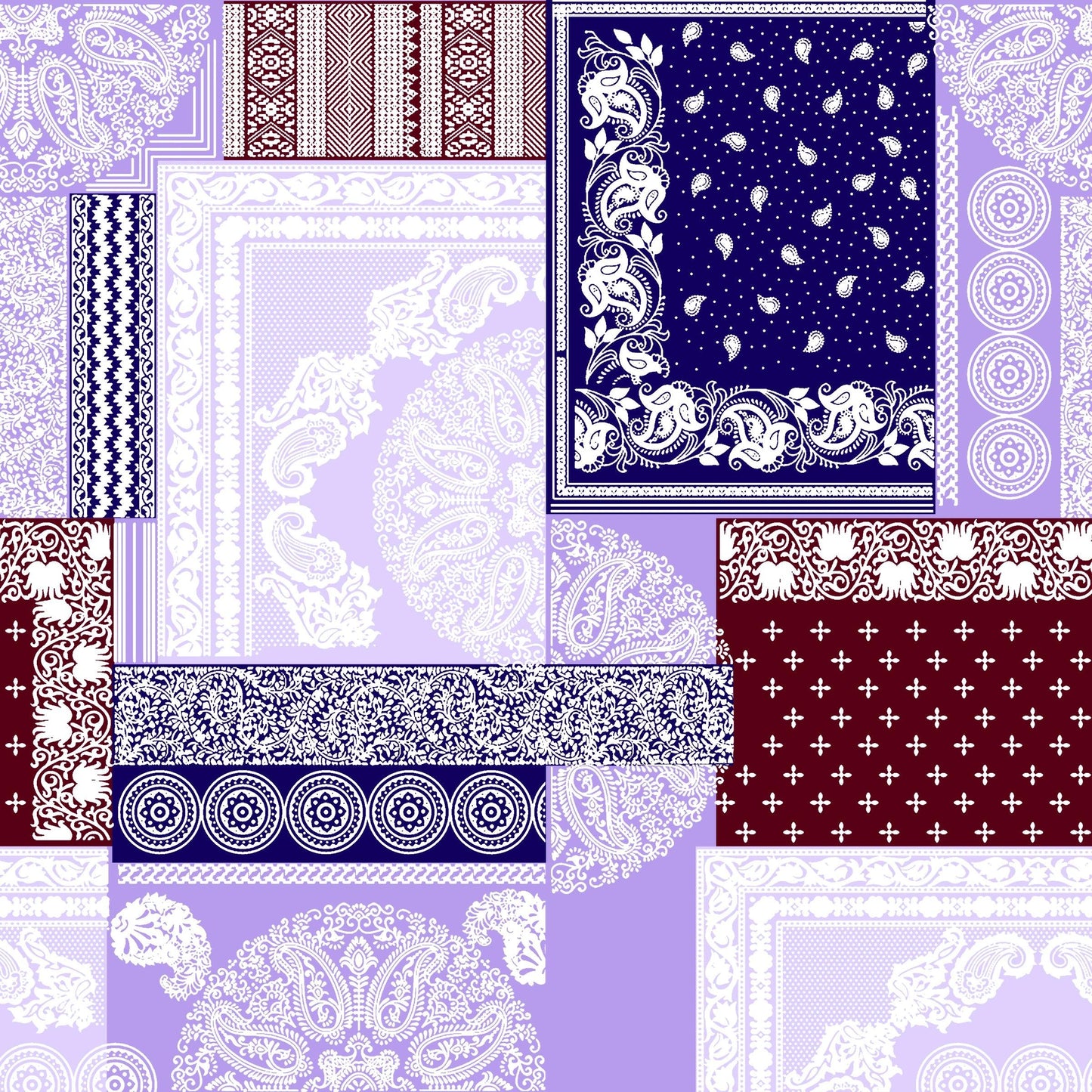 Traditional Pattern Tissue Fabric